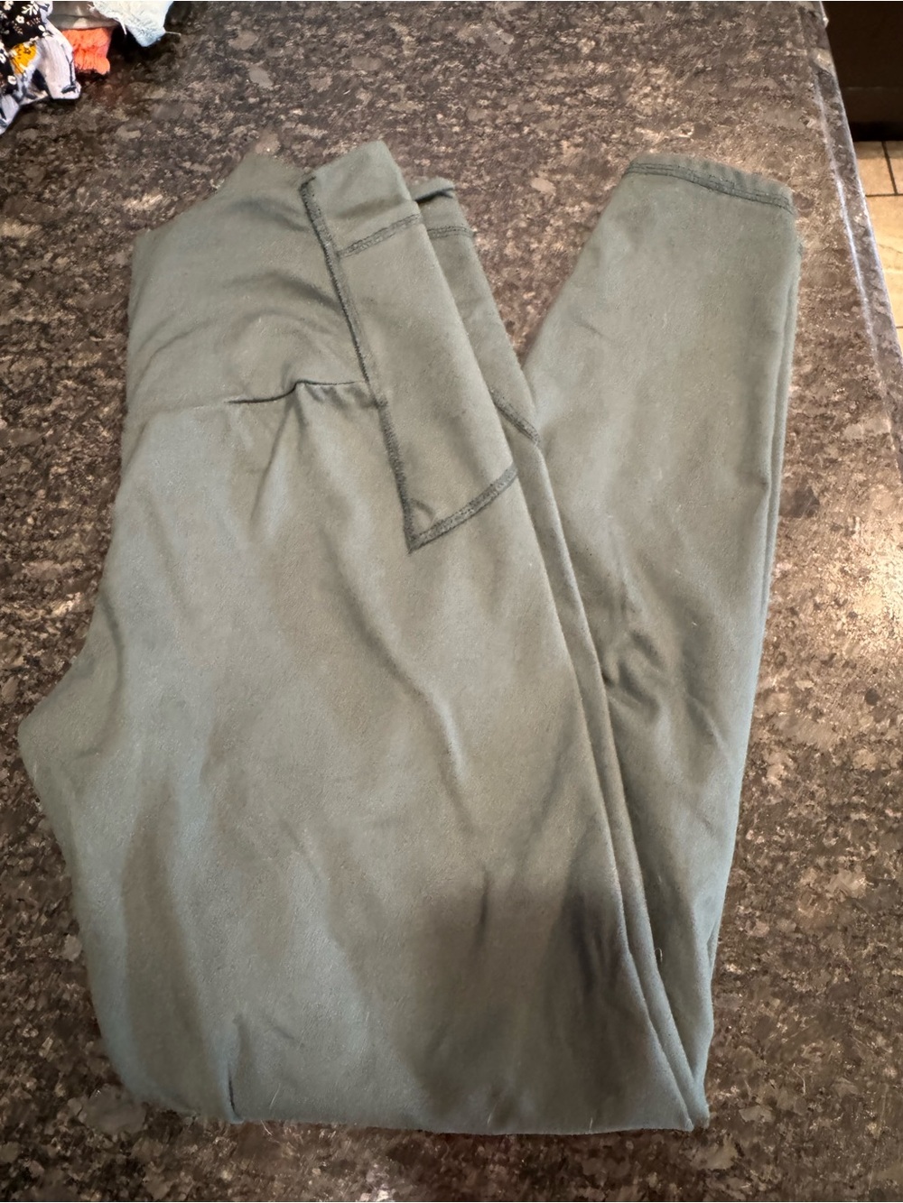 Grace & Lace Sage Green Leggings